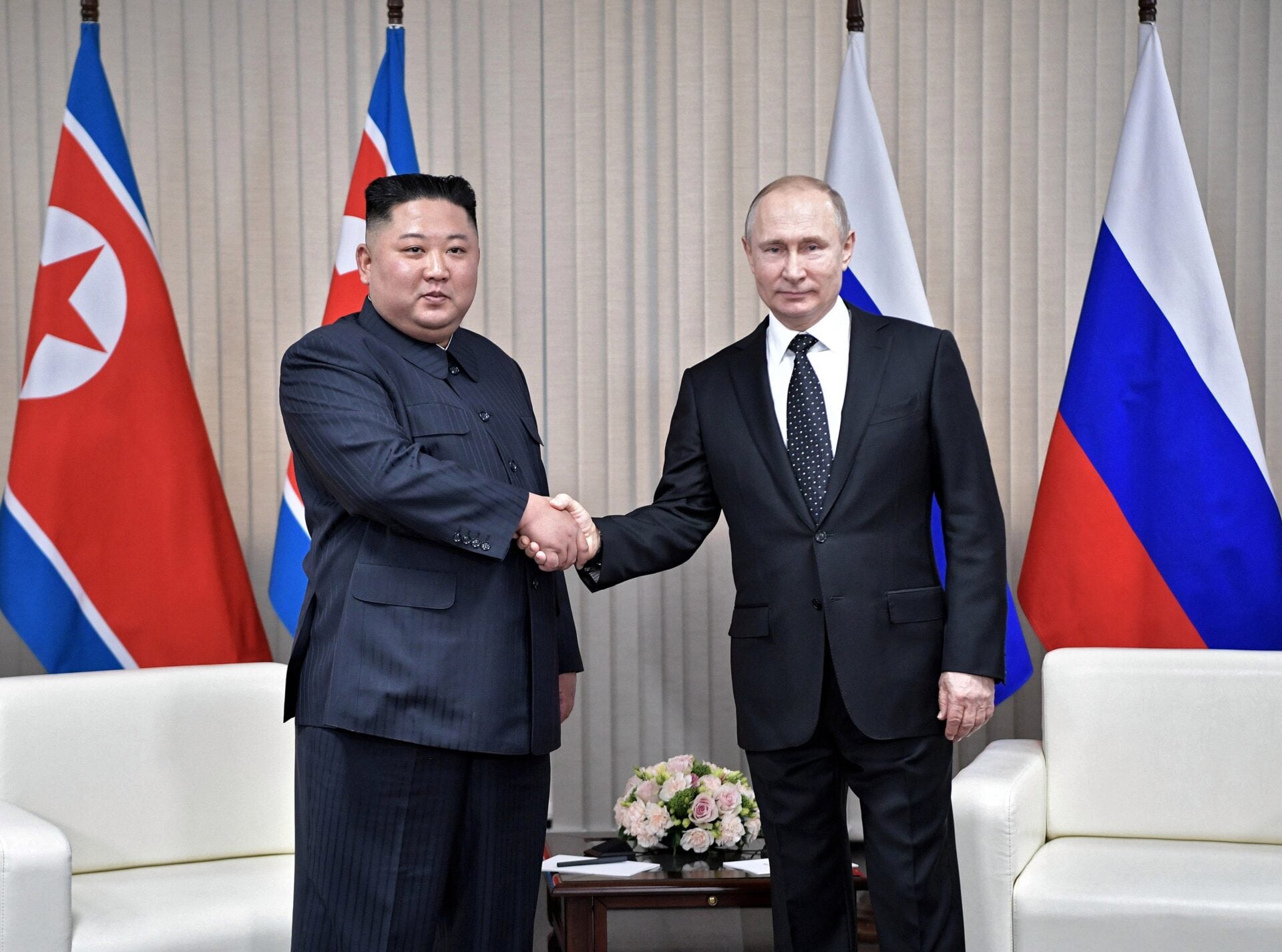 Kim Jong Un Rencontre Vladimir Poutine