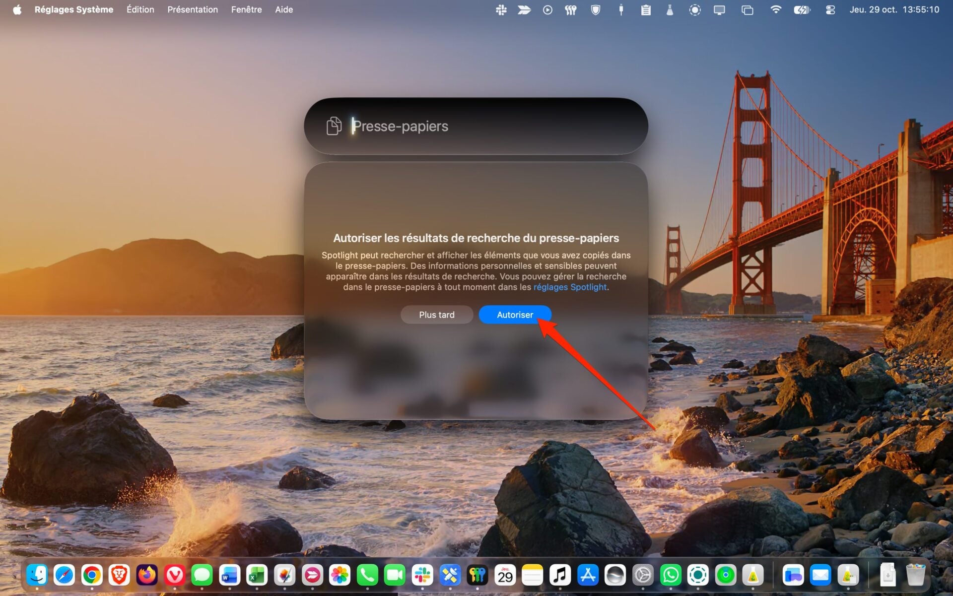macOS Historique Presse Papiers 1