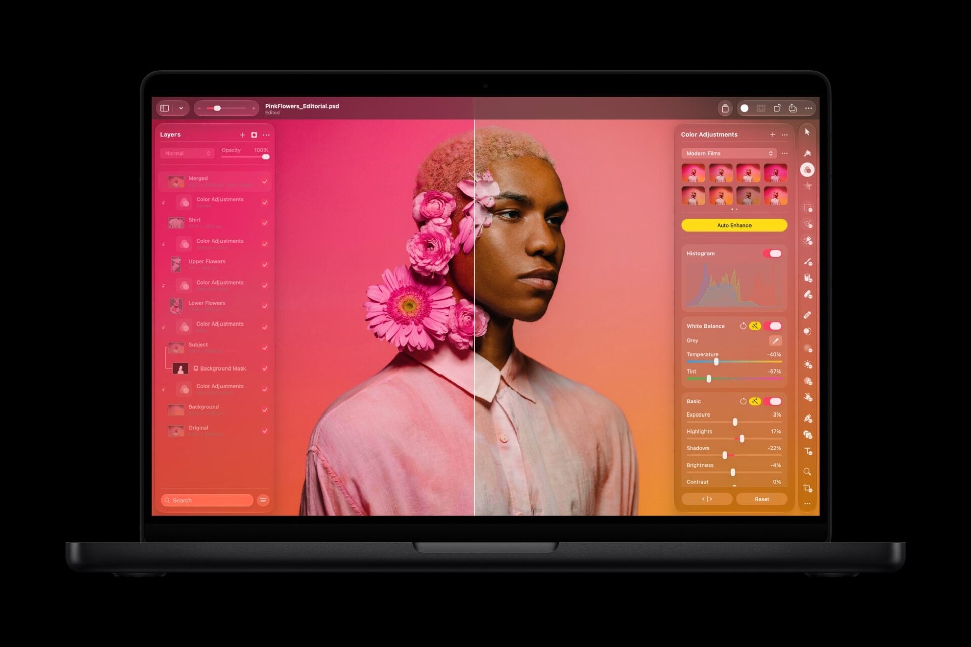 Le MacBook Pro 14 pouces M6 en noir sidéral