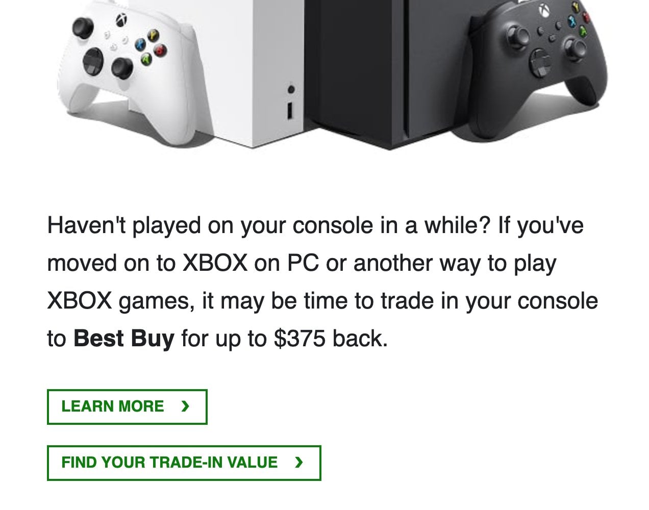 Revente Console Xbox Best Buy