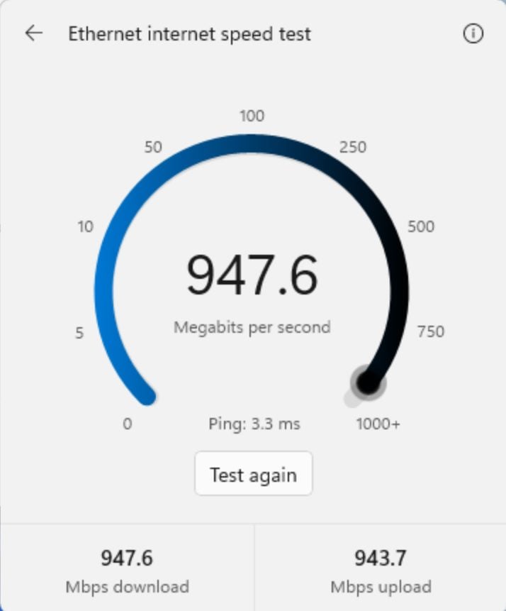 Speedtest Windows 11