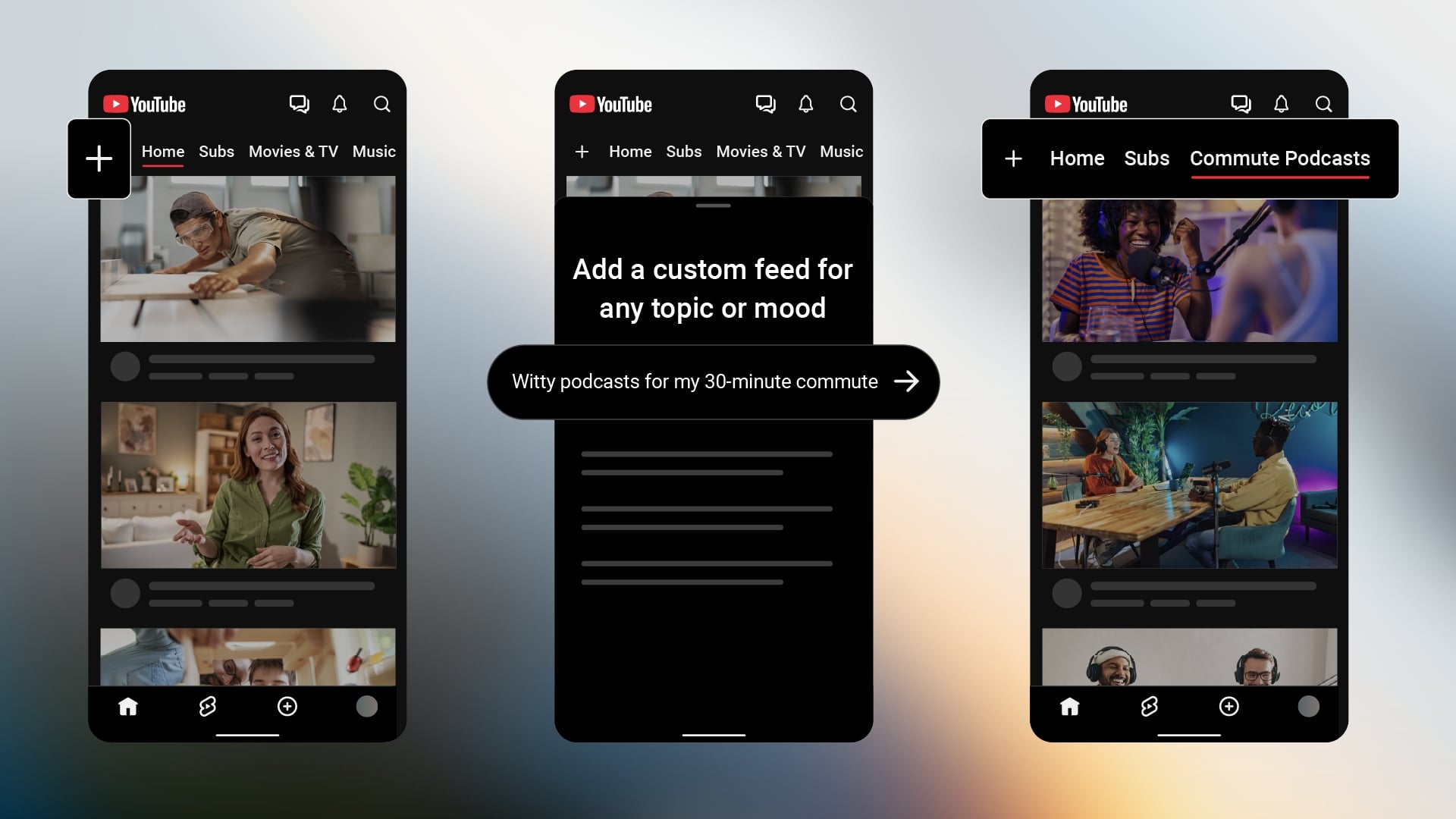 Youtube Nouvelle Interface Onglets