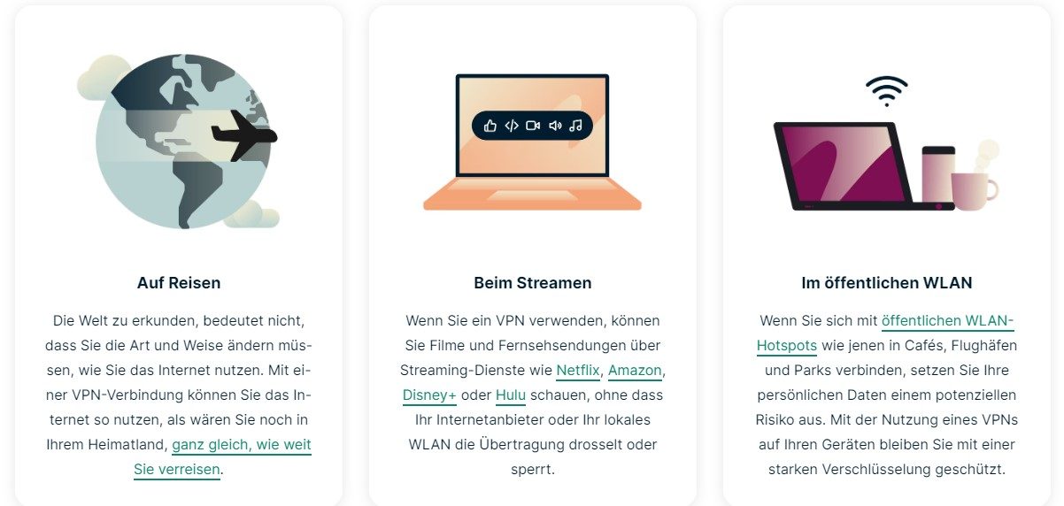 ExpressVPN Streaming Reisen WLAN