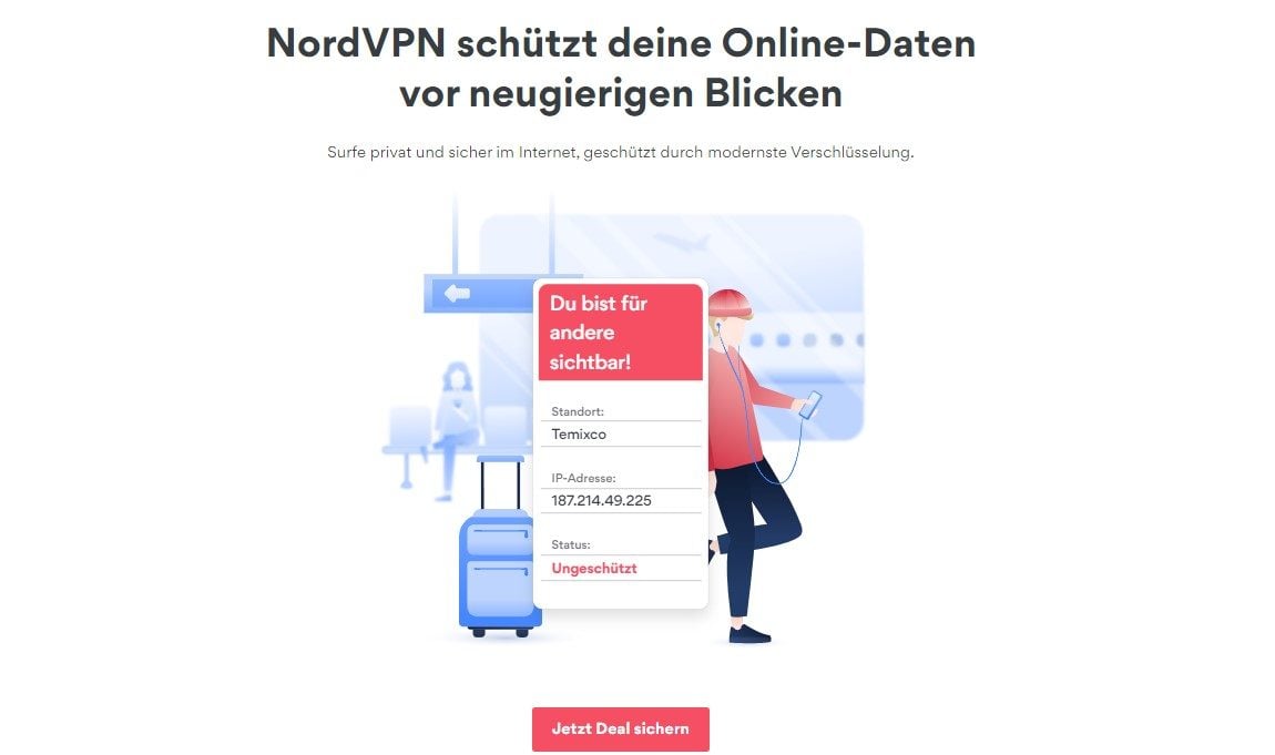 NordVPN IP-verbergen