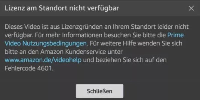 Amazon Prime Video Proxy Geoblocking iPhone