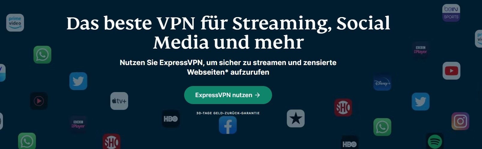 ExpressVPN Streaming Magenta TV Ausland