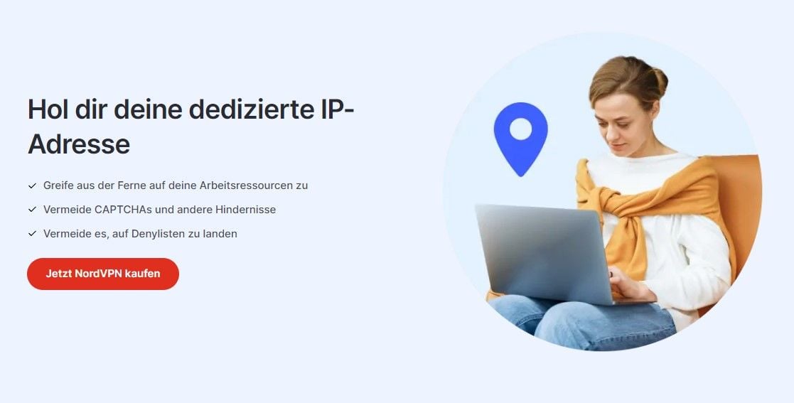 NordVPN dedizierter IP