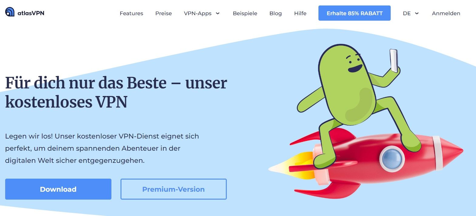 Atlas VPN bestes kostenloses VPN Deutschland gratis