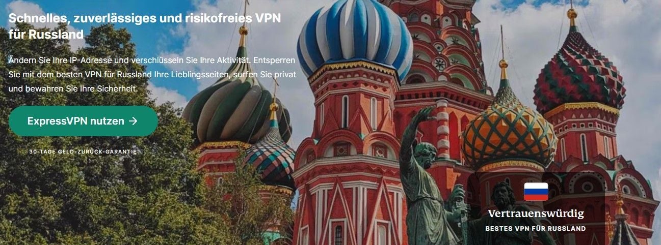 ExpressVPN bestes Russland VPN