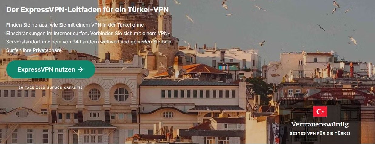 ExpressVPN bestes VPN Türkei