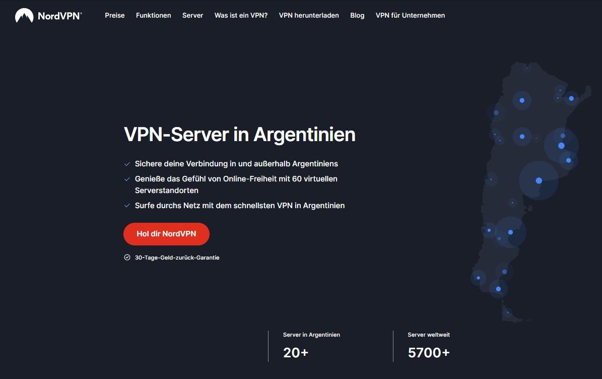 NordVPN bestes VPN Argentinien