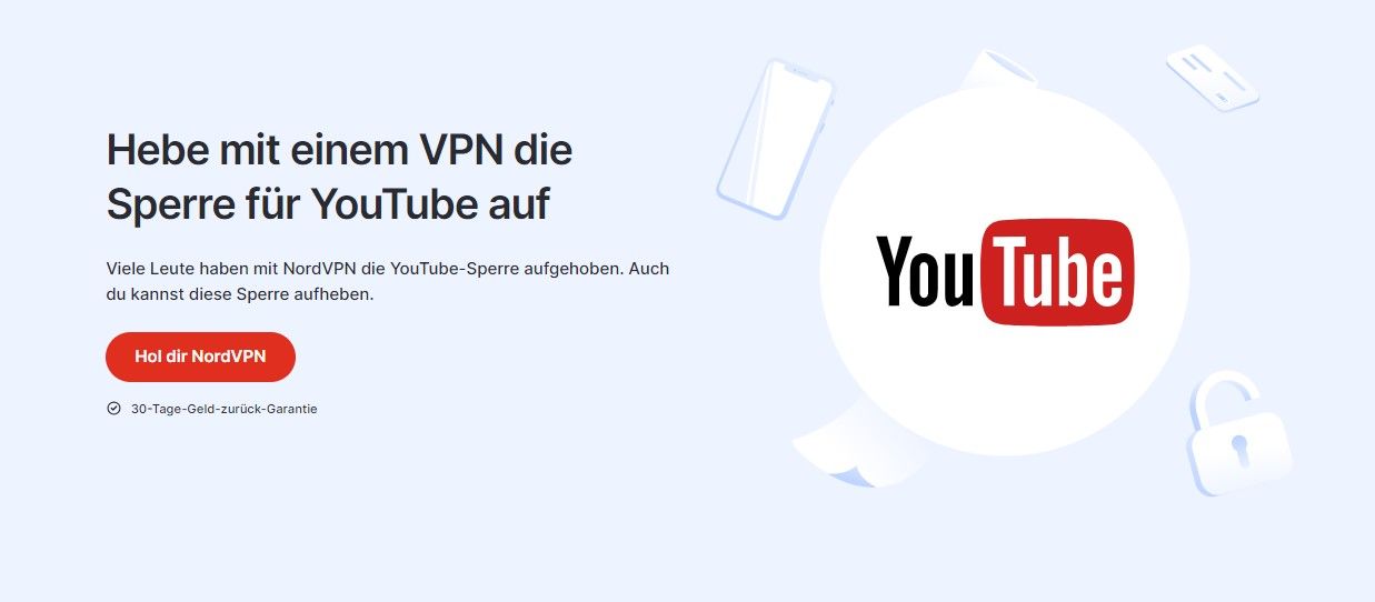 NordVPN bestes VPN YouTube