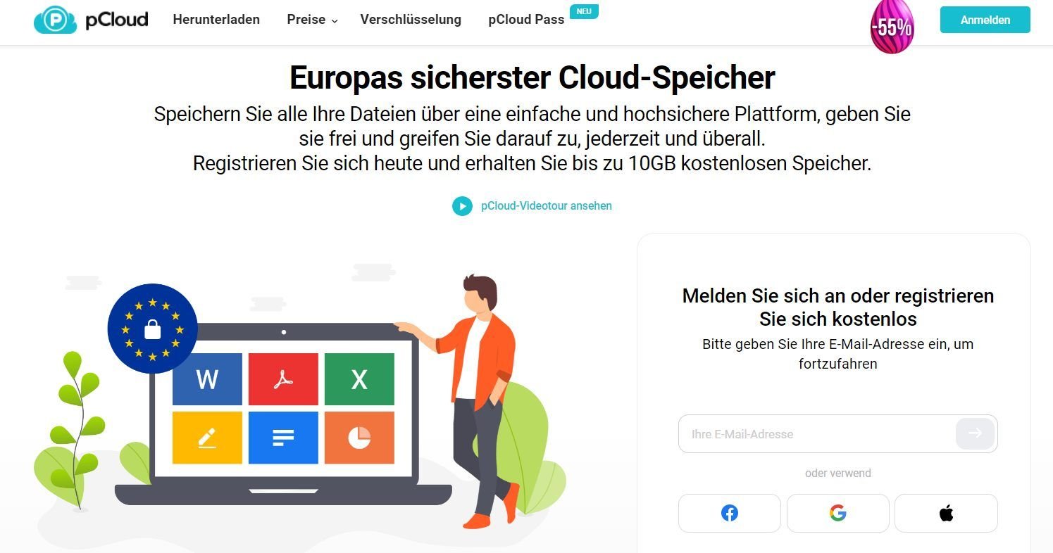 Pcloud Beste Cloud Speicher