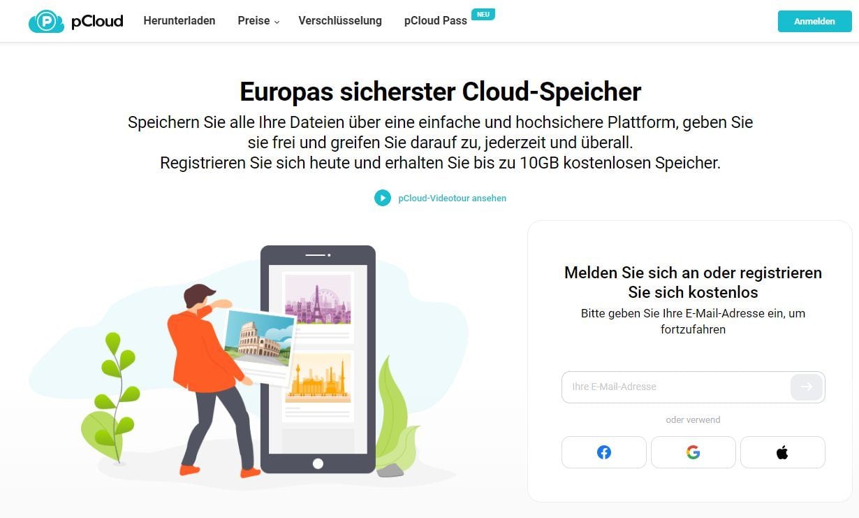 Pcloud Beste Kostenlose Cloud Speicher