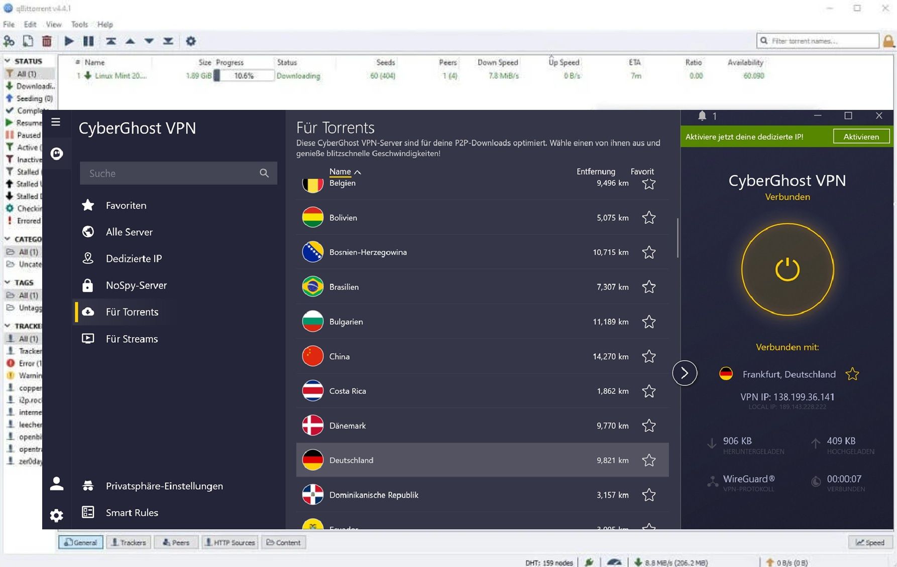 Torrenting P2p Kostenlose Vpn Gratis Cyberghost