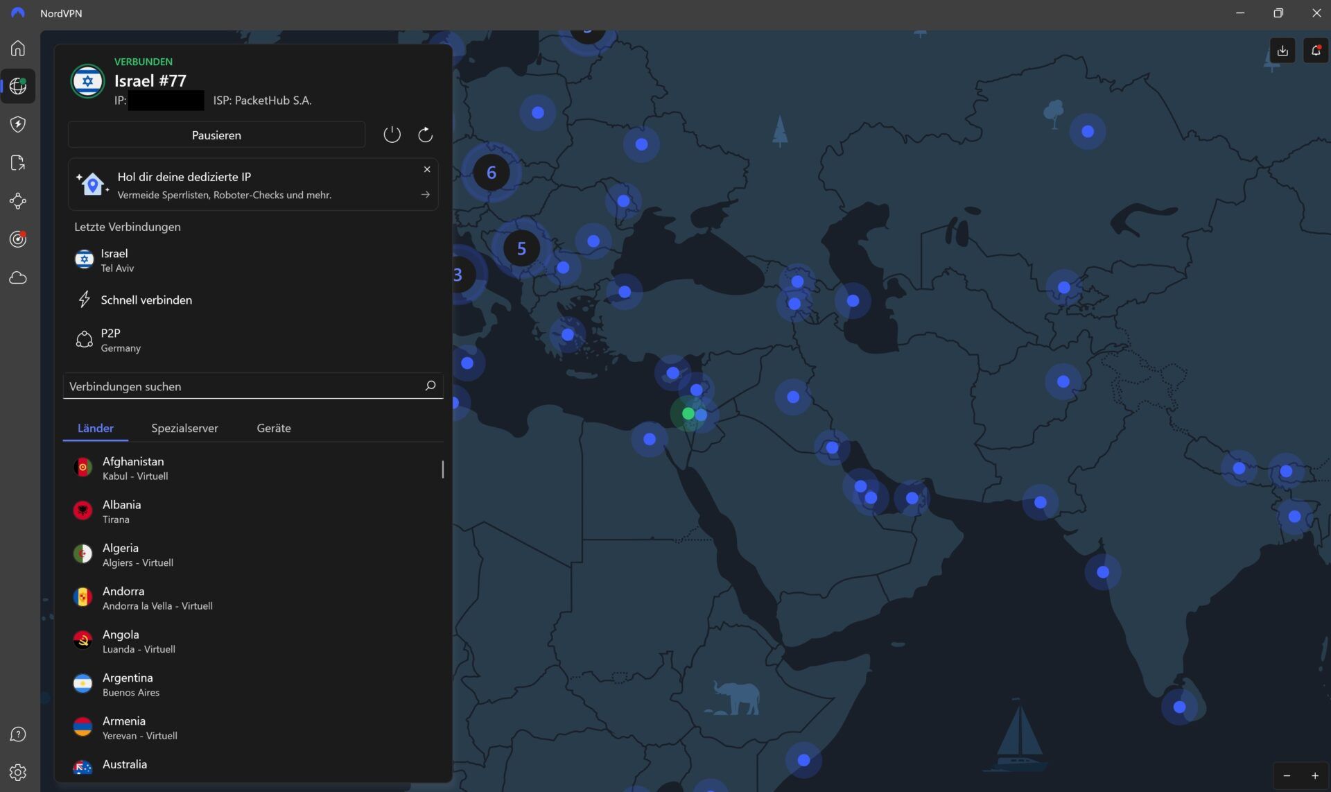 Beste Vpn Israel Nordvpn Server Israel