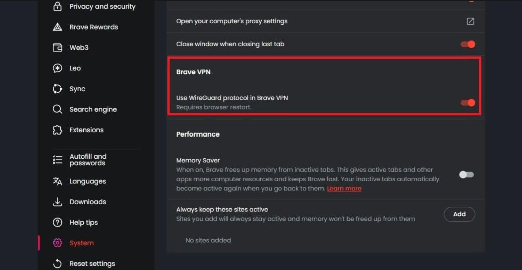 Brave Vpn Test Bewertung Einstellungen