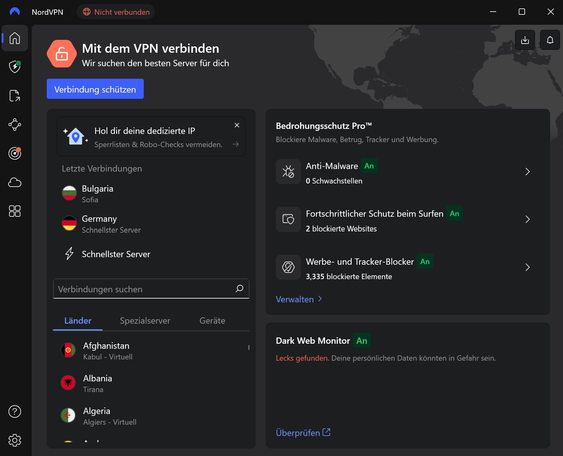 Bitdefender Vs Nordvpn Vergleich Test Anwendungen Nordvpn
