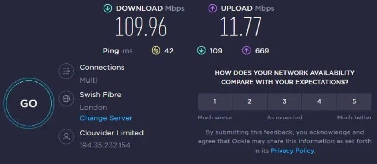 Nordvpn Vs. Mozilla Vpn Vergleich Geschwindigkeitstest Nordvpn Großbritannien