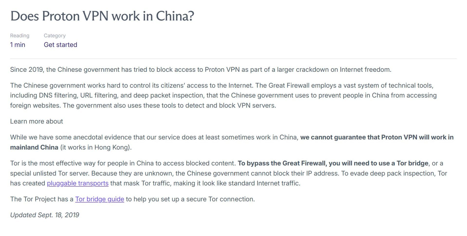Proton Vpn China Funktionsweise Update