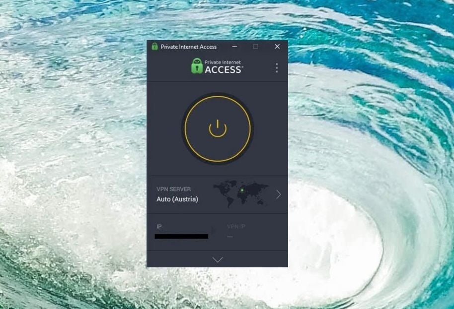 Surfshark Vs. Private Internet Access Vergleich Benutzeroberfläche Private Internet Access