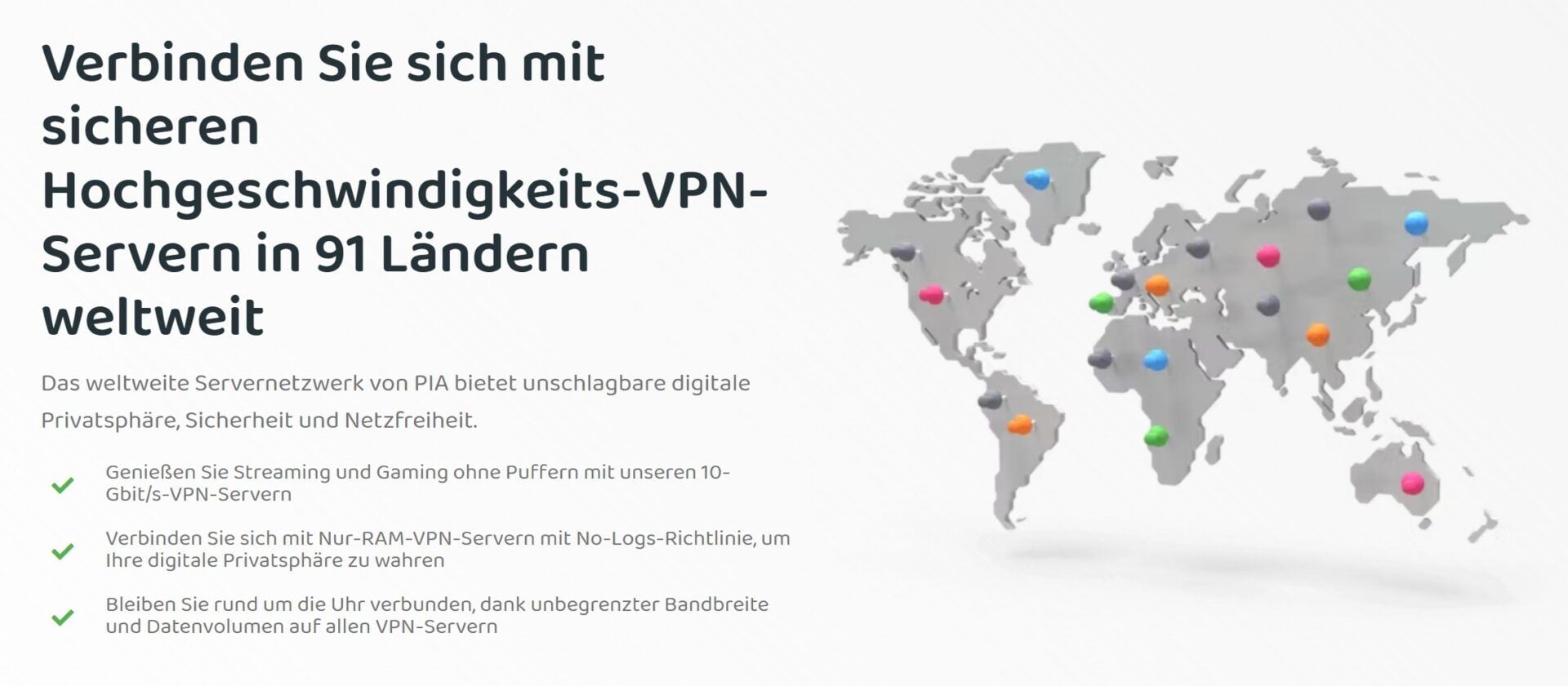 Surfshark Vs. Private Internet Access Vergleich Server Pia