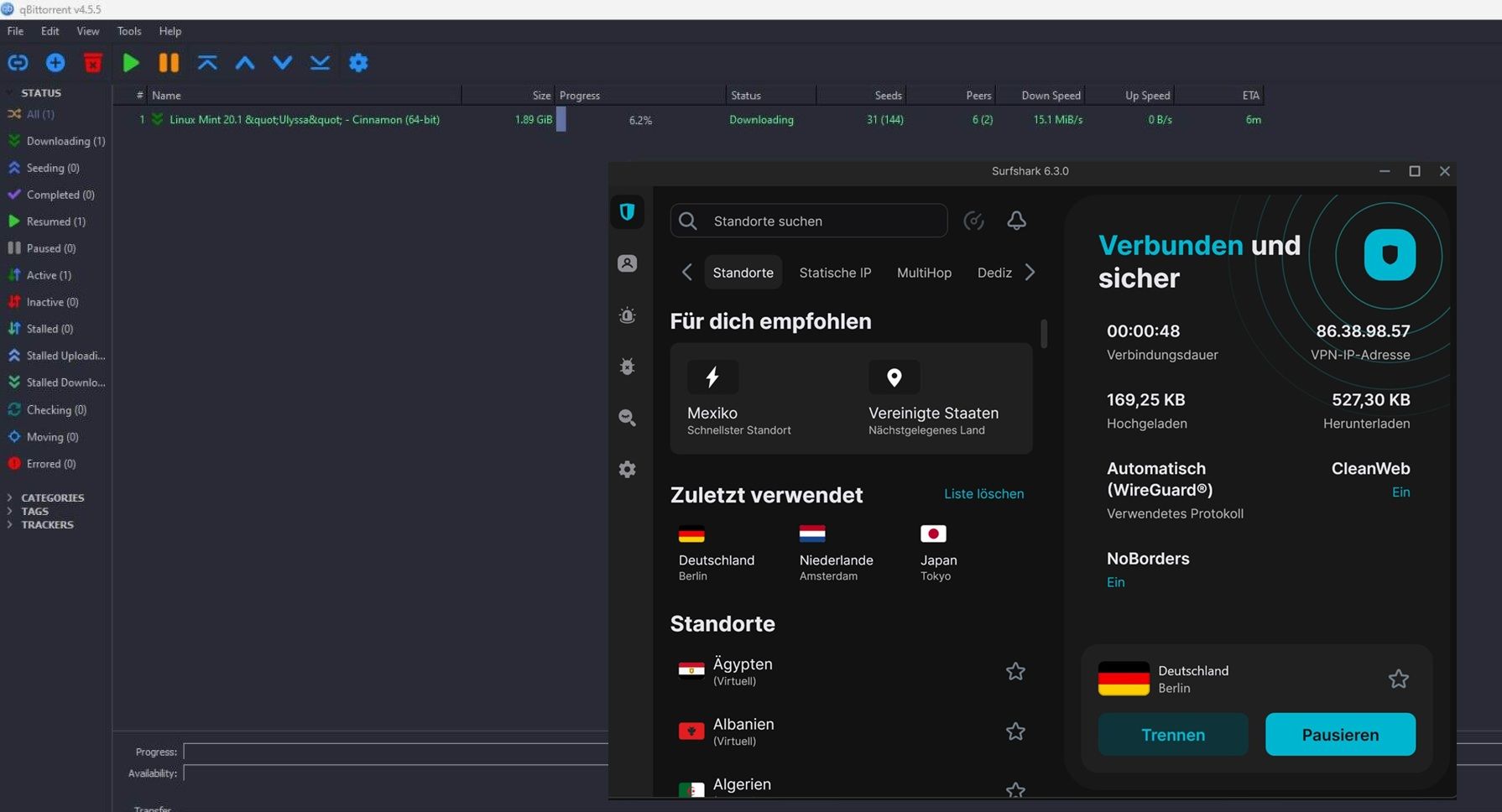 Surfshark Vs. Private Internet Access Vergleich Torrenting Surfshark