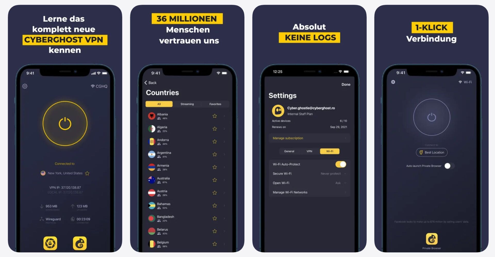 Cyberghost Vpn iPhone App