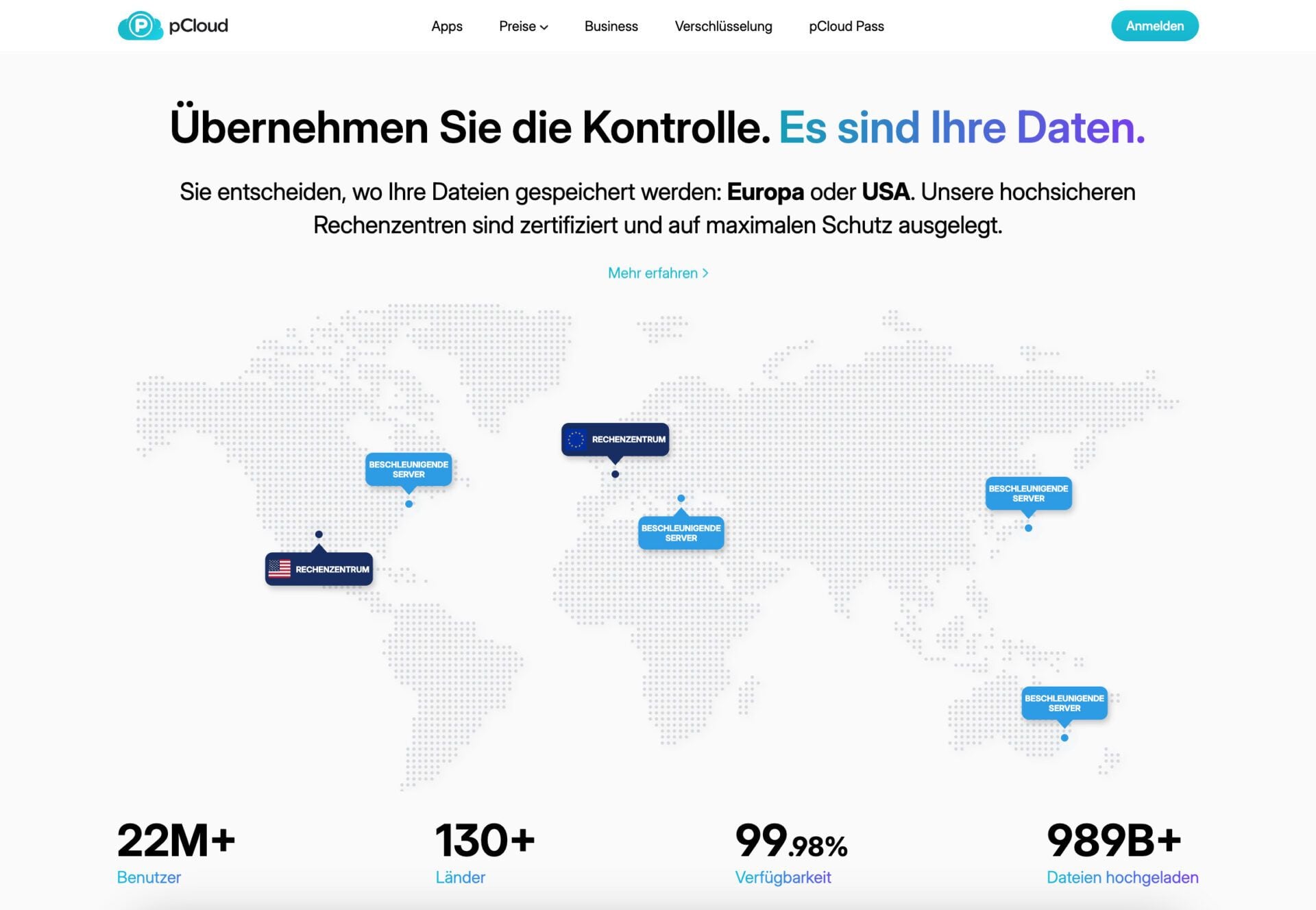 Pcloud Daten Speicher