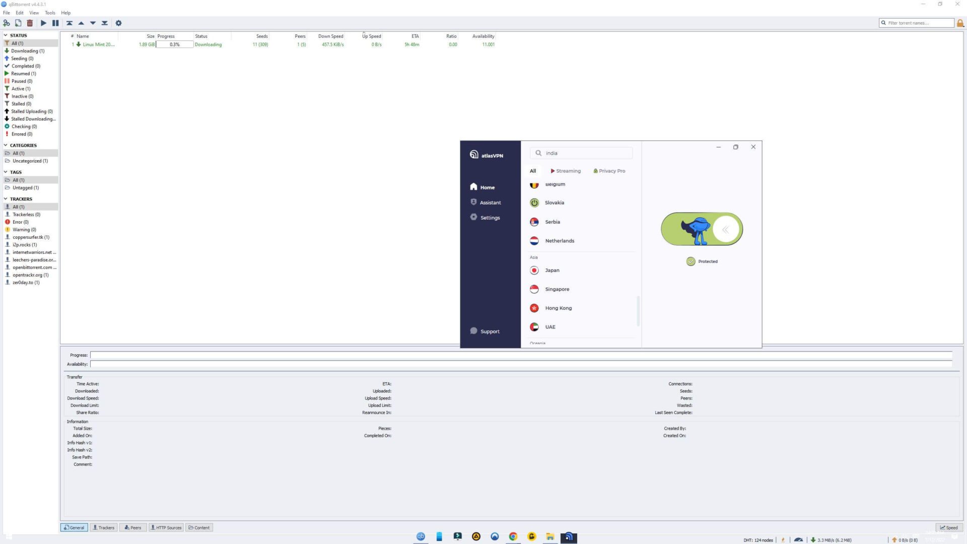 Atlas VPN P2P