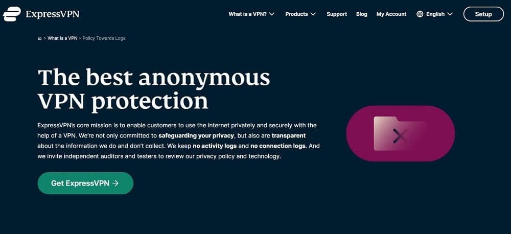 ExpressVPN No Logs Policy