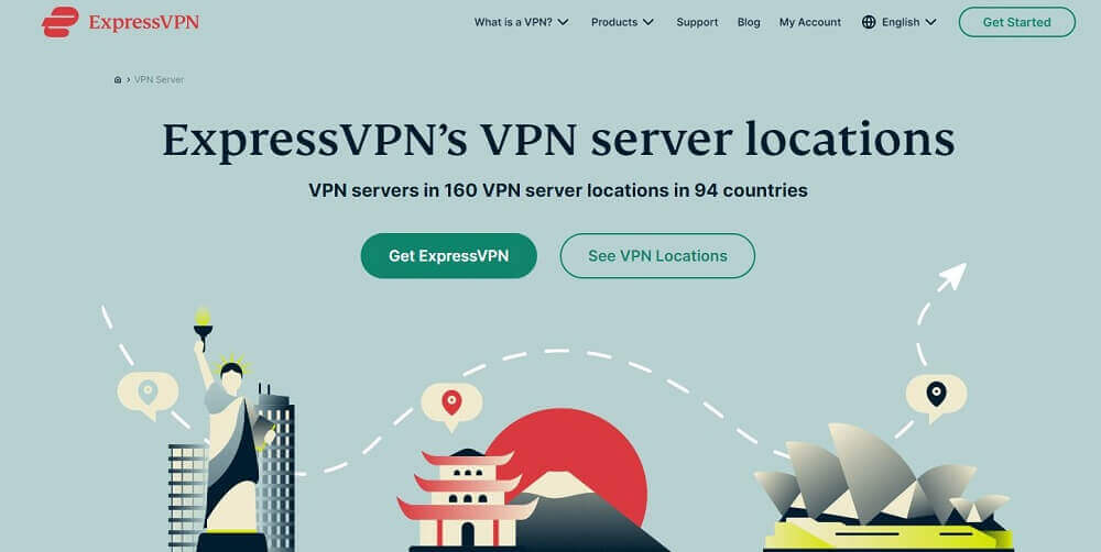 ExpressVPN Servers