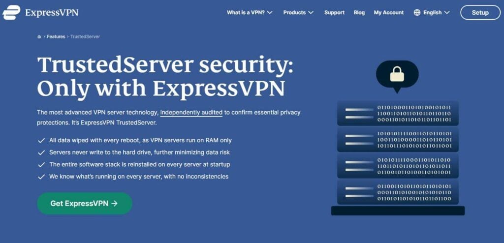 ExpressVPN TrustedServer