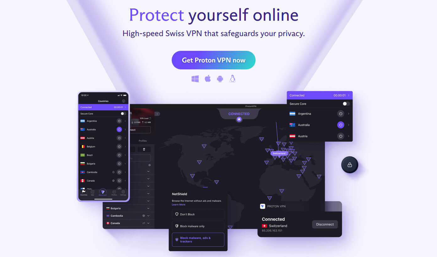 Proton VPN devices