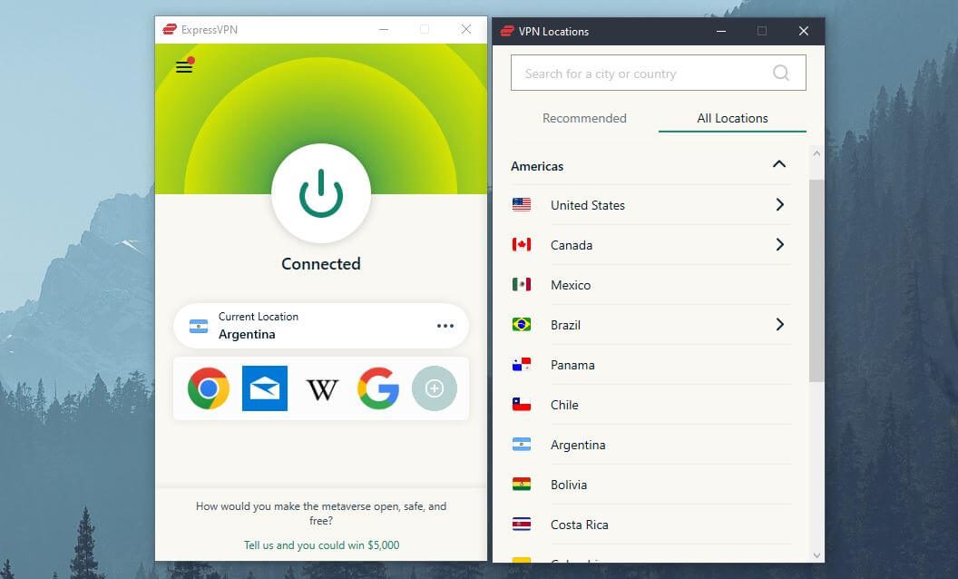 ExpressVPN Argentina IP