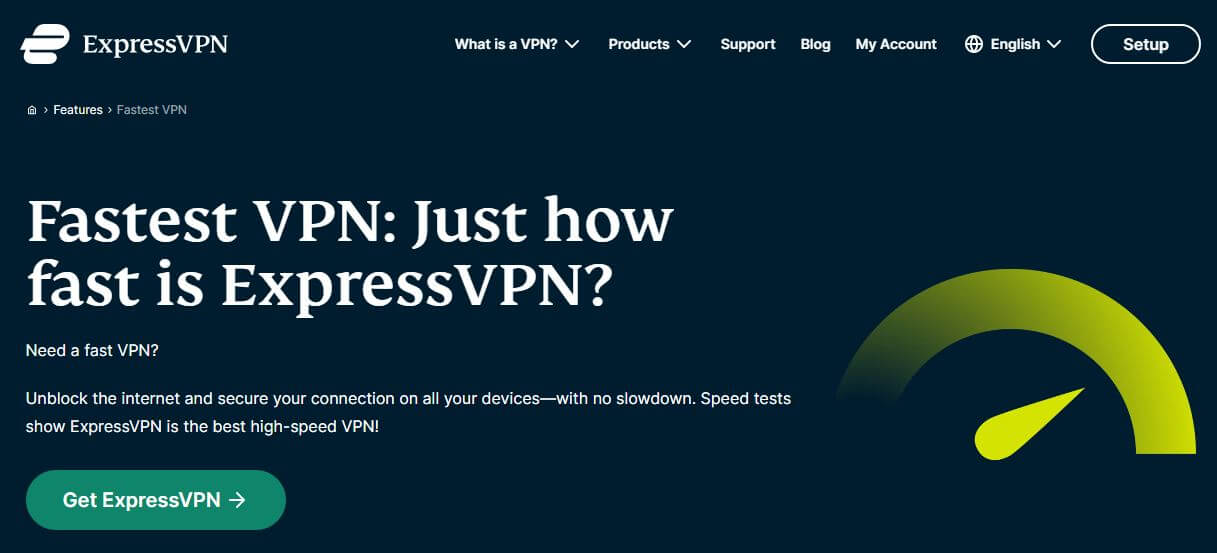 ExpressVPN Fastest VPN