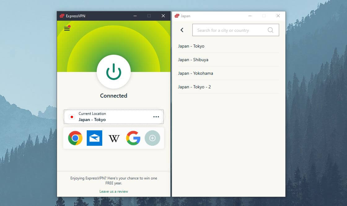 ExpressVPN Japanese IP
