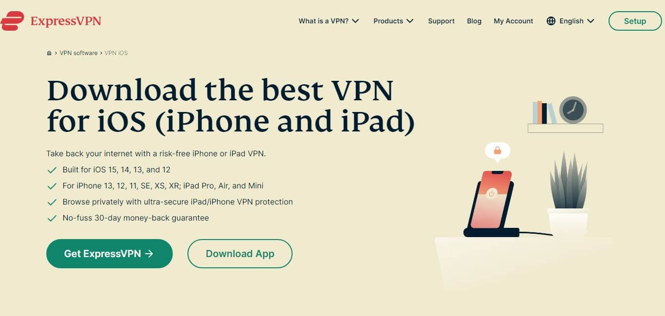 ExpressVPN iOS