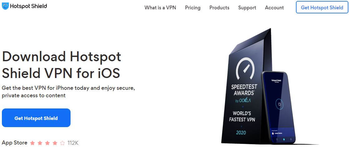 Hotspot Shield iOS