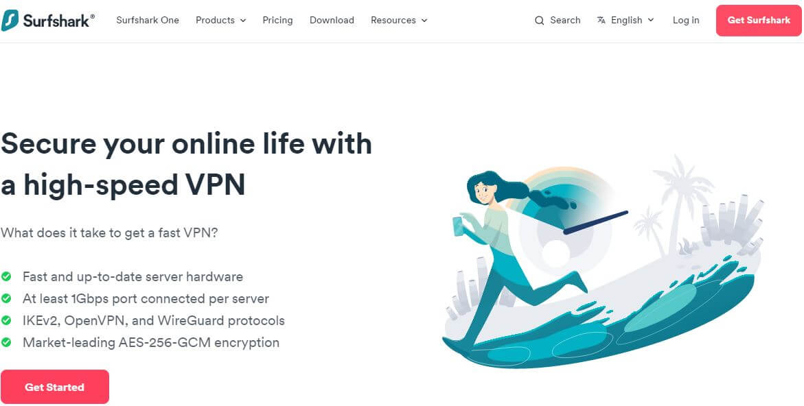 Surfshark Fastest VPN