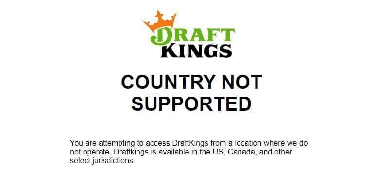 Draftkings Not Available