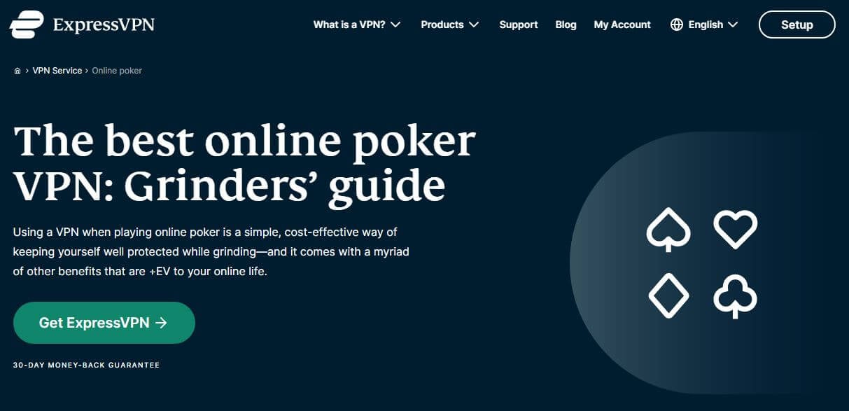 ExpressVPN Poker