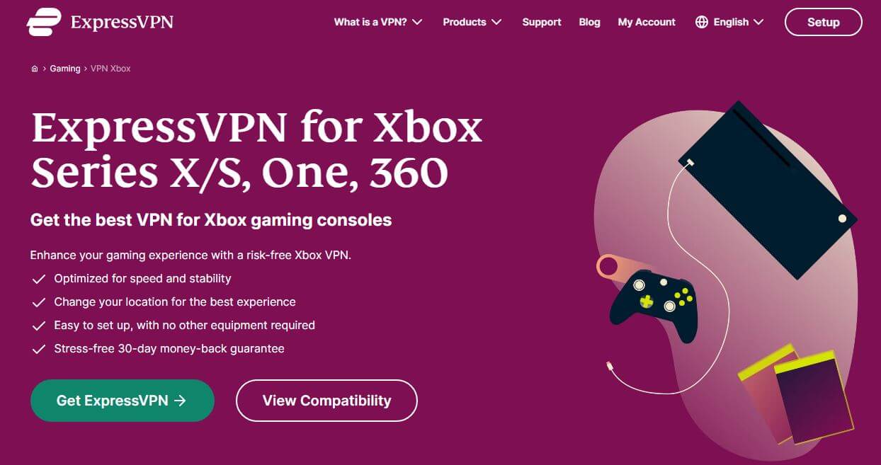 ExpressVPN Xbox