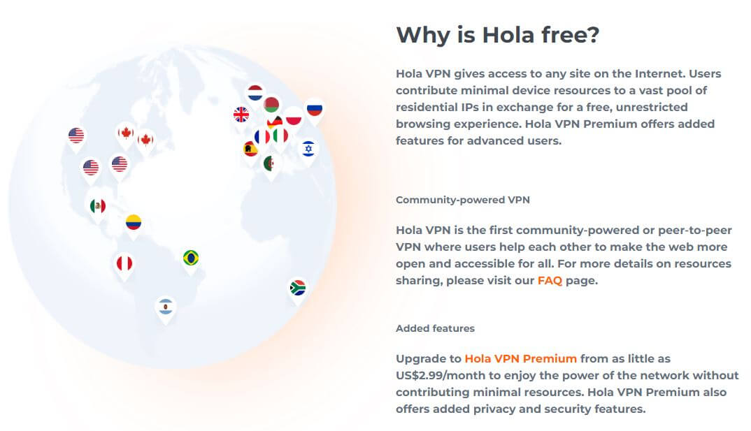 Hola VPN P2P