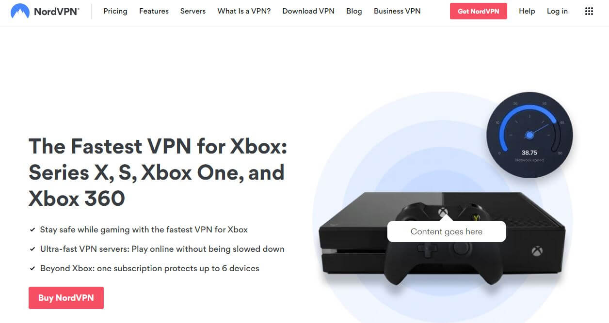 NordVPN Xbox