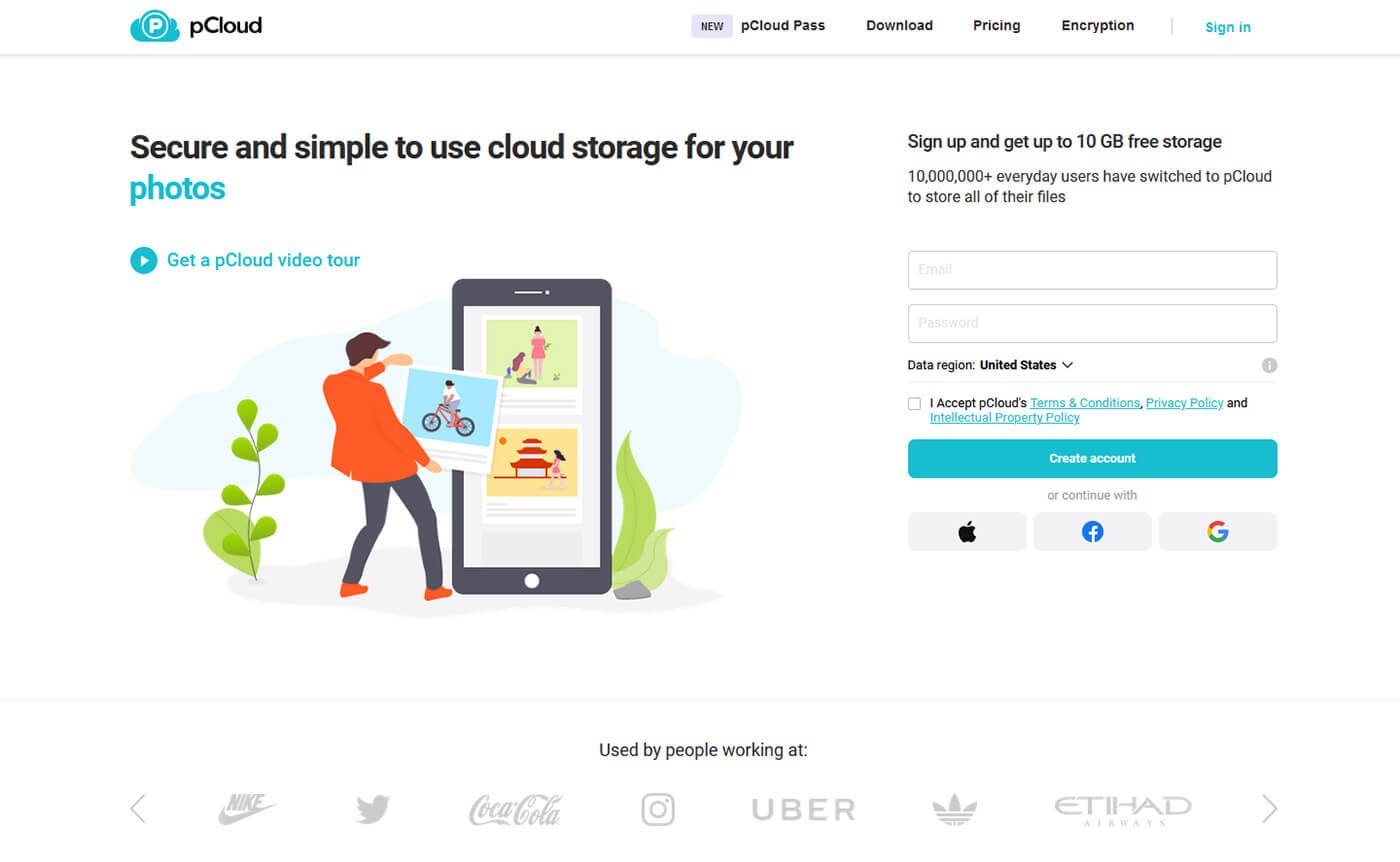 pCloud Cloud Storage