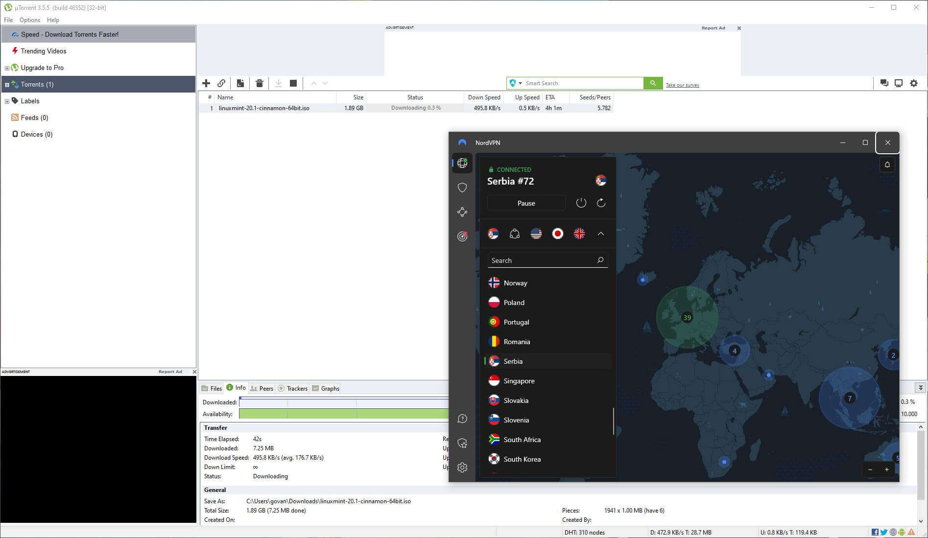 uTorrent NordVPN Download 2