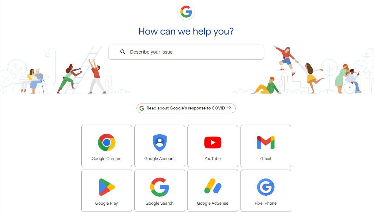 Υποστήριξη Google