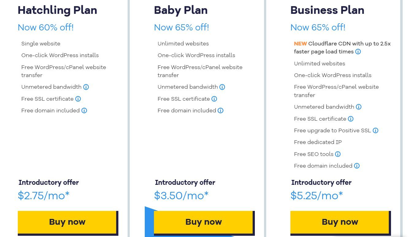 HostGator Shared Hosting