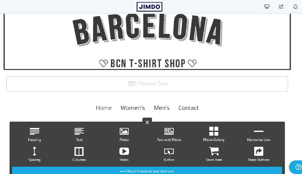 Jimdo Website Creator